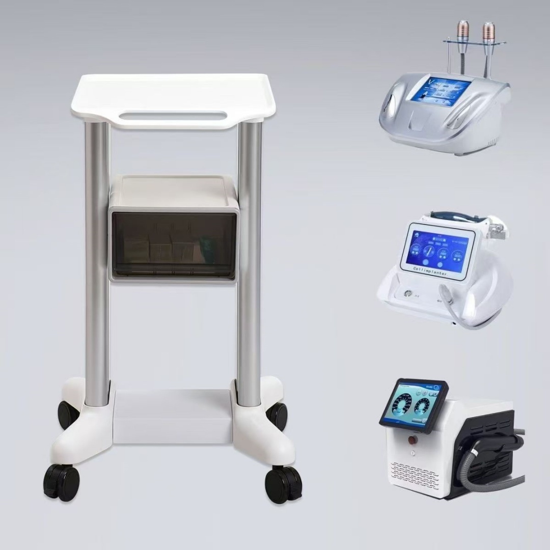 Medical Lab Furniture - Medizinischer Aufbewahrungswagen mit herausnehmbarer Schublade, rollender