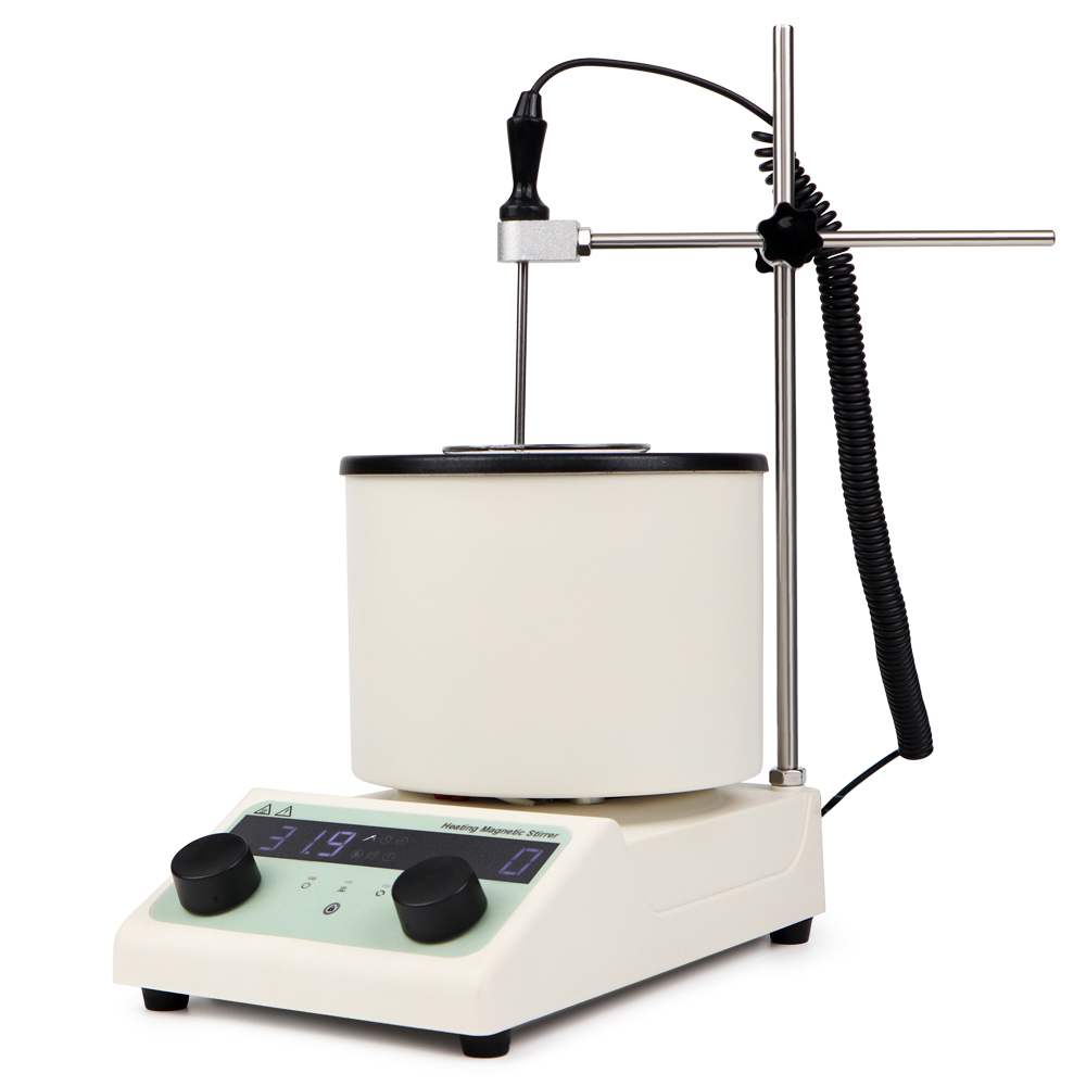 Water Bath Laboratory - Laborausrüstung 1 Liter Magnetrührer Mischer Rührstab