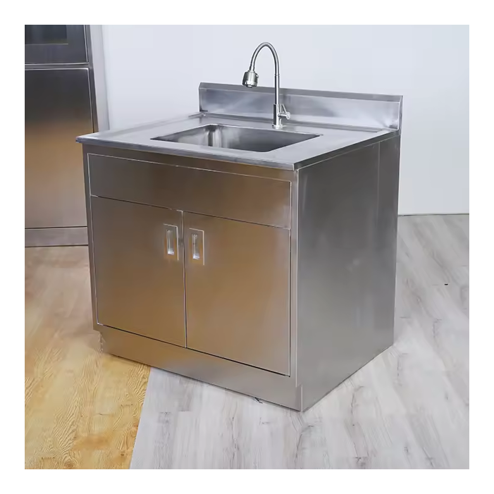 Medical Lab Furniture - Meistverkaufter Edelstahl-Laborschrank mit Spüle für Medizinische