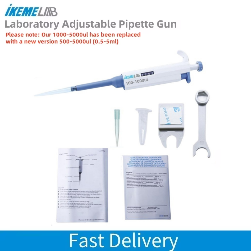 Medical Lab Technology - IKEME Pipettenpistole Digital Einstellbare Dragon-Pipette Medizinbedarf