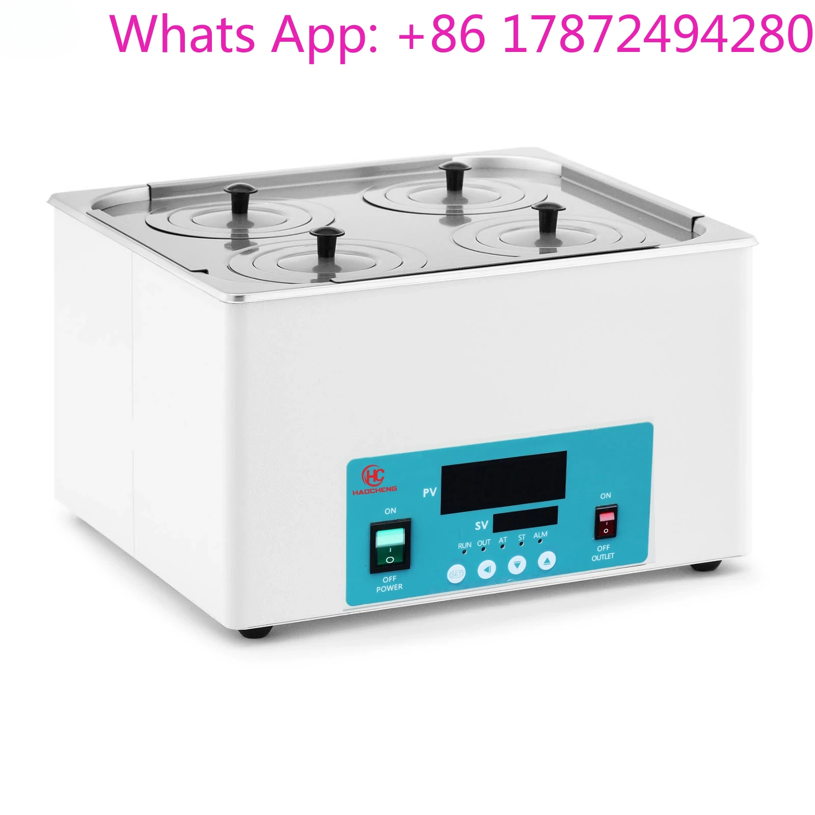 Water Bath Laboratory - Wissenschaftliches Digital-Thermostat-Wasserbad mit professionellem 4-Loch-Design