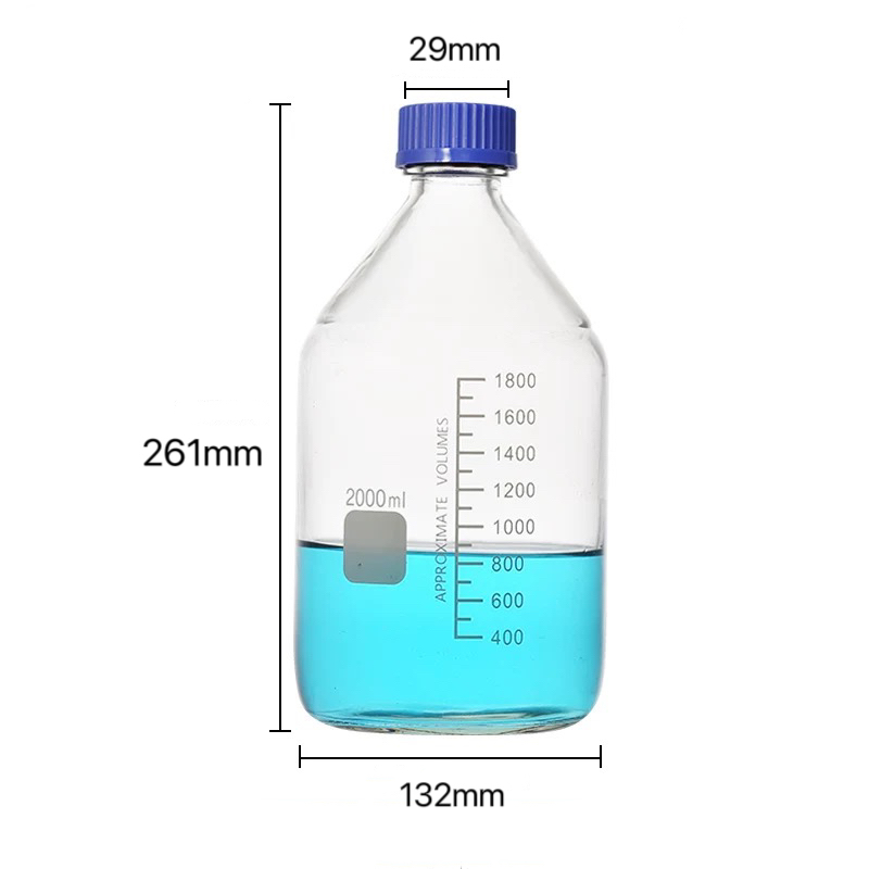 2000 ml Reagenzflasche mit Sch – Medical Lab Technology Bewertung und Preis