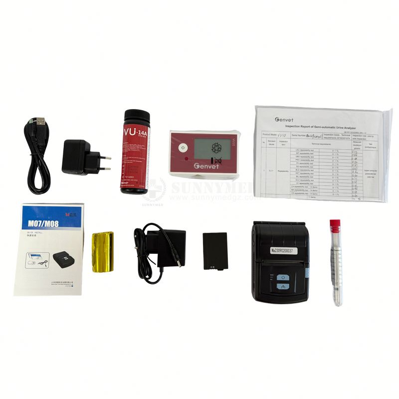 B167-2_vet Halbautomatischer V – Urine Analyzer Strip Bewertung und Preis